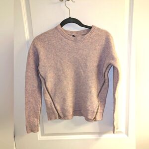 J Crew Pink Wool Sweater